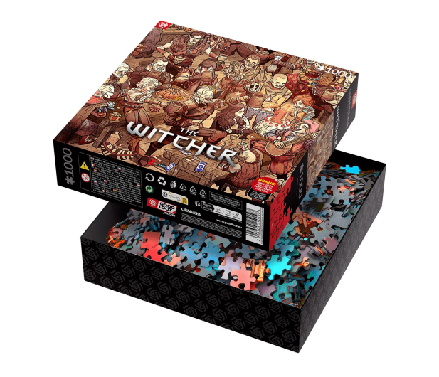 Good Loot Gaming Puzzle: The Witcher (Wiedźmin) Birthday - 1503935 - zdjęcie 3